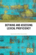 Cover: Defining and Assessing Lexical Proficiency - Routledge