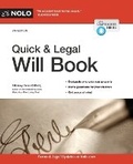 Cover: Quick & Legal Will Book - NOLO
