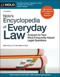 Cover: Nolo's Encyclopedia of Everyday Law - NOLO