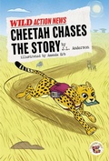Cover: Cheetah Chases the Story - Treasure Chest Beginner Chapter Books
