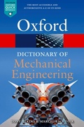Cover: A Dictionary of Mechanical Engineering - OUP eBook