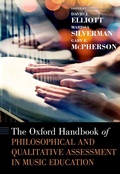 Cover: The Oxford Handbook of Philosophical and Qualitative Assessment in Music Education - OUP eBook