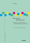 Cover: Normatives Management - Haupt Verlag