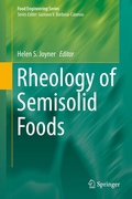 Cover: Rheology of Semisolid Foods - Springer