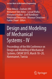 Enlarge image Cover: Design and Modeling of Mechanical Systems - IV - Springer