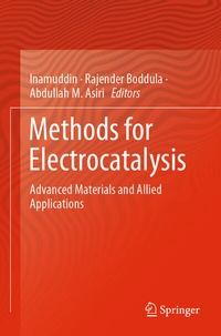 Abbildung von: Methods for Electrocatalysis - Springer