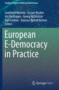 Enlarge image Cover: European E-Democracy in Practice - Springer