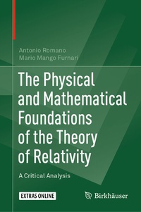 Abbildung von: The Physical and Mathematical Foundations of the Theory of Relativity - Birkhäuser