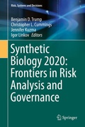 Cover: Synthetic Biology 2020: Frontiers in Risk Analysis and Governance - Springer