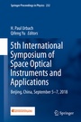 Cover: 5th International Symposium of Space Optical Instruments and Applications - Springer