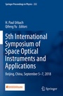 Cover: 5th International Symposium of Space Optical Instruments and Applications - Springer