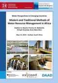 Cover: Modern and Traditional Methods of Water Resource Management in Africa - Cuvillier Verlag eBooks