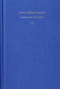 Cover: Johann Valentin Andreae: Gesammelte Schriften / Band 12: Civis Christianus, sive Peregrini quondam errantis restitutiones (1619) - frommann-holzboog