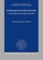 Cover: Orthogonal Polynomials - OUP