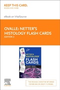 Cover: Netter's Histology Flash Cards - Elsevier