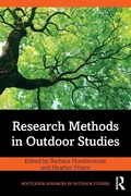 Cover: Research Methods in Outdoor Studies - Routledge