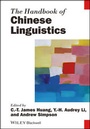 Cover: The Handbook of Chinese Linguistics - Wiley-Blackwell