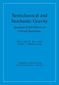 Abbildung von: Semiclassical and Stochastic Gravity - Cambridge University Press