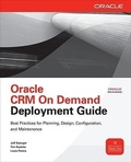 Cover: Oracle CRM On Demand Deployment Guide - Osborne/McGraw-Hill