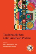 Cover: Teaching Modern Latin American Poetries - Modern Language Association of America