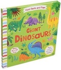Cover: First Facts and Flaps: Giant Dinosaurs - Silver Dolphin Books