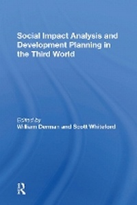Enlarge image Cover: Social Impact Analysis And Development Planning In The Third World - Routledge