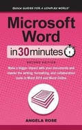 Cover: Microsoft Word In 30 Minutes (Second Edition) - IN 30 MINUTES Guides