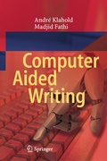 Cover: Computer Aided Writing - Springer