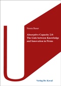 Bild: Absorptive Capacity 2.0: The Link between Knowledge and Innovation in Firms - Kovac, Dr. Verlag