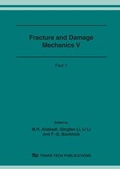 Cover: Fracture and Damage Mechanics V - Trans Tech Publications Ltd