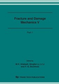 Enlarge image Cover: Fracture and Damage Mechanics V - Trans Tech Publications Ltd