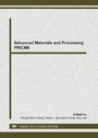 Cover: Advanced Materials and Processing - Trans Tech Publications Ltd
