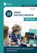 Cover: 33 Ideen digitale Medien Deutsch - Auer Verlag in der AAP Lehrerwelt GmbH