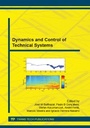 Cover: Dynamics and Control of Technical Systems - Trans Tech Publications Ltd