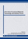 Cover: 2014 China Functional Materials Technology and Industry Forum - Trans Tech Publications Ltd