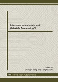 Enlarge image Cover: Advances in Materials and Materials Processing V - Trans Tech Publications Ltd