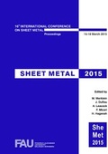 Cover: Sheet Metal 2015 - Trans Tech Publications Ltd