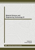 Cover: Material Science and Engineering Technology III - Trans Tech Publications Ltd