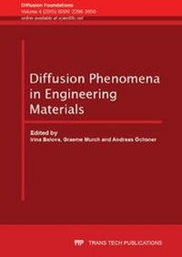Enlarge image Cover: Diffusion Phenomena in Engineering Materials - Trans Tech Publications Ltd