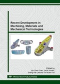 Cover: Recent Development in Machining, Materials and Mechanical Technologies - Trans Tech Publications Ltd