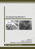 Cover: Key Engineering Materials V - Trans Tech Publications Ltd