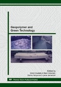 Cover: Geopolymer and Green Technology - Trans Tech Publications Ltd