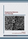 Cover: Engineering Materials and Tribology - Trans Tech Publications Ltd