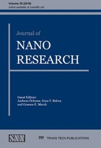 Enlarge image Cover: Journal of Nano Research Vol. 38 - Trans Tech Publications Ltd