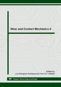 Enlarge image Cover: Wear and Contact Mechanics II - Trans Tech Publications Ltd