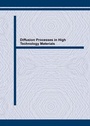 Cover: Diffusion Processes in High Technology Materials - Trans Tech Publications Ltd