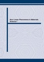 Cover: Non Linear Phenomena in Materials Science I - Trans Tech Publications Ltd