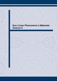 Enlarge image Cover: Non Linear Phenomena in Materials Science II - Trans Tech Publications Ltd