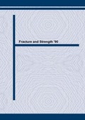Cover: Fracture and Strength '90 - Trans Tech Publications Ltd