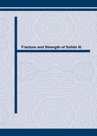 Enlarge image Cover: Fracture and Strength of Solids III - Trans Tech Publications Ltd